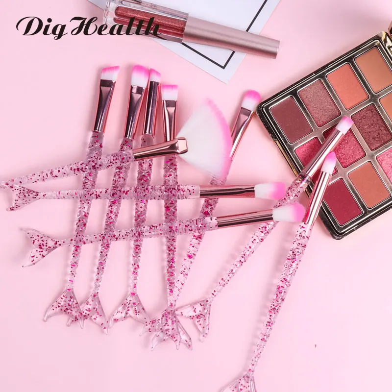 Кисти для макияжа Dighealth кисть нанесения основы под макияж пудры теней подводки