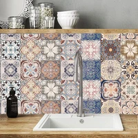 morocco bathroom self adhesive mosaic tile sticker waterproof kitchen backsplash wall sticker diy nordic modern home decoration