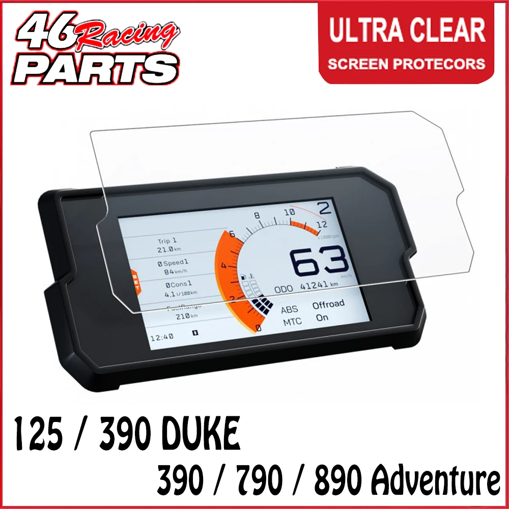 Защитная пленка для кластерный дисплей от царапин мотоцикла KTM DUKE 125 390 790 890 Adventure