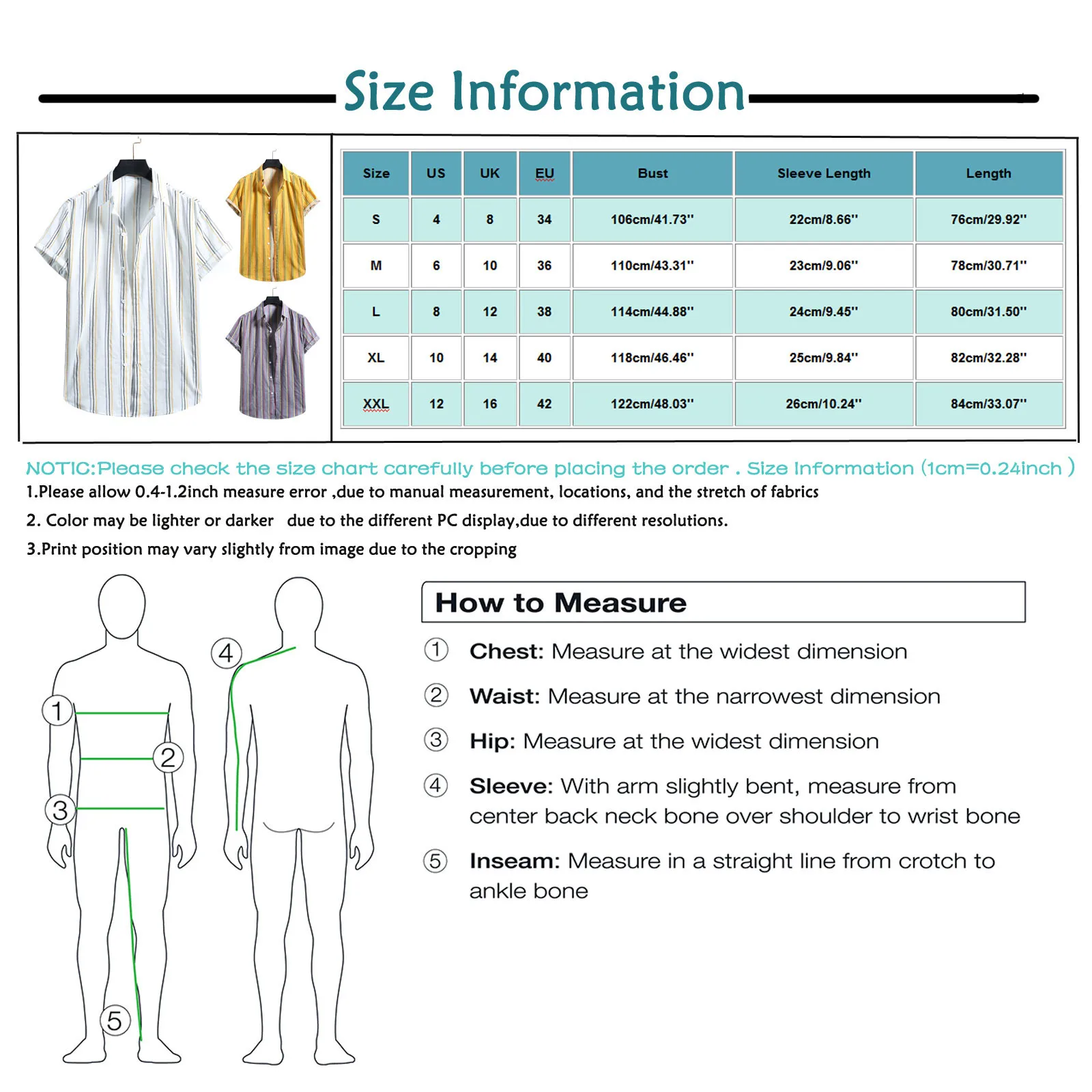 

Men's Striped Cardigan Short Sleeve Newest Male Fashion Cotton Linen Stripe Print Short Sleeve Button Shirt Blouse Top