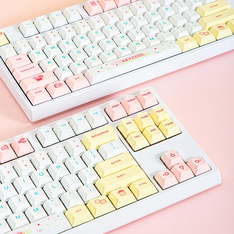Механическая клавиатура Keycool Macaron 84/87/104 клавиш с RGB-подсветкой | Компьютеры и офис