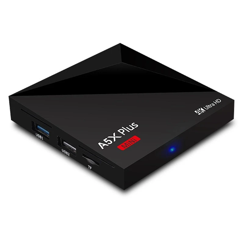 ABGN Hot-A5X Plus Mini Smart Android 8.1 Tv Box Rk3328 Quad Core 4K Vp9 H.265 Hdr10 Usb3.0 2G/16G Pc Dlna Wifi Lan Hd Media | Электроника
