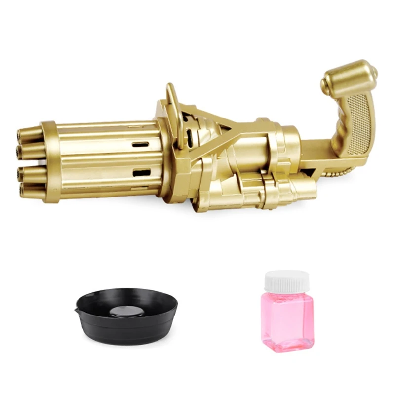 

Stimulation Kit Gatling Bubble Toy Bubble Maker Toy Bubble Blowing Maker Toys