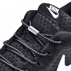 Эластичные круглые шнурки с фиксатором, 15 цветов, 1 пара