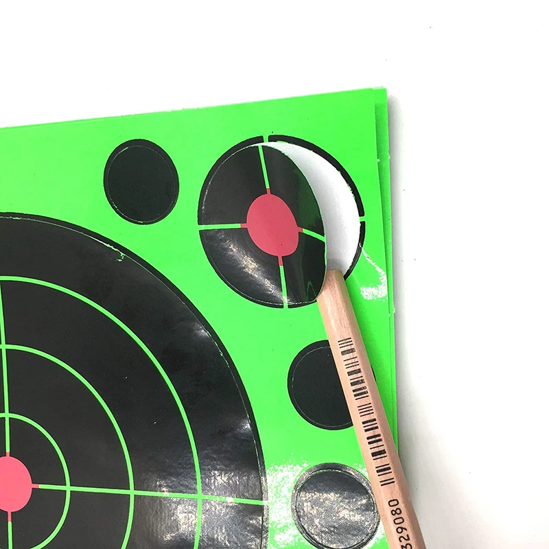 

2020 Hunting Training Paper Target For Hunting Archery Arrow Training Accessories Shooting Splatter Glow Florescent Paper Target