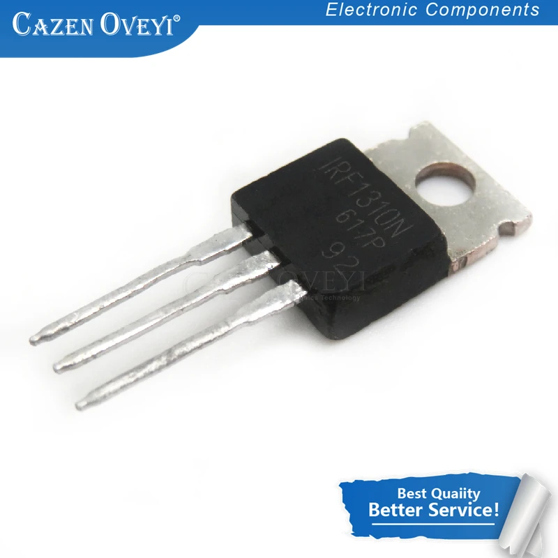 5pcs/lot IRF1310N IRF1310 IRF1310NPBF TO-220 In Stock | Электронные компоненты и принадлежности