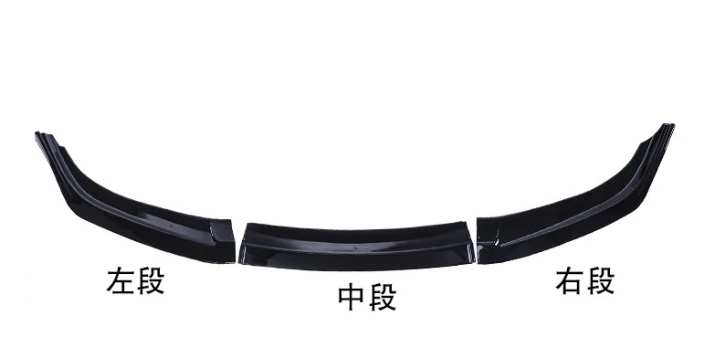 Для Honda Civic задний спойлер ABS передний бампер диффузор защитные бамперы для 16 Body kit
