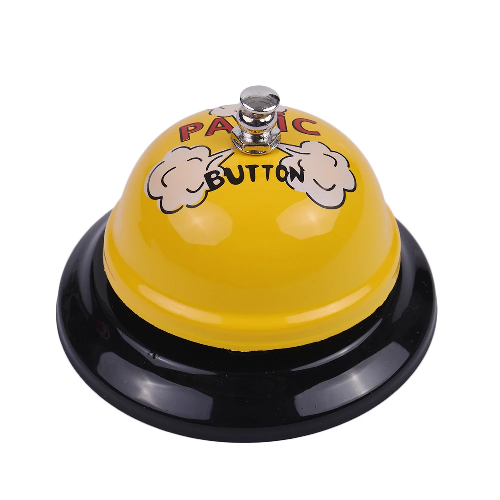 Цветной Ручной перкуссионный колокольчик металлический Колокольчик для кухни