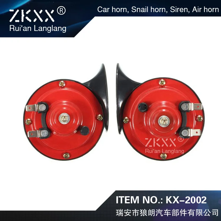 Автомобильный улитки труба 12v высоких басовых мотоцикла электронного велосипеда