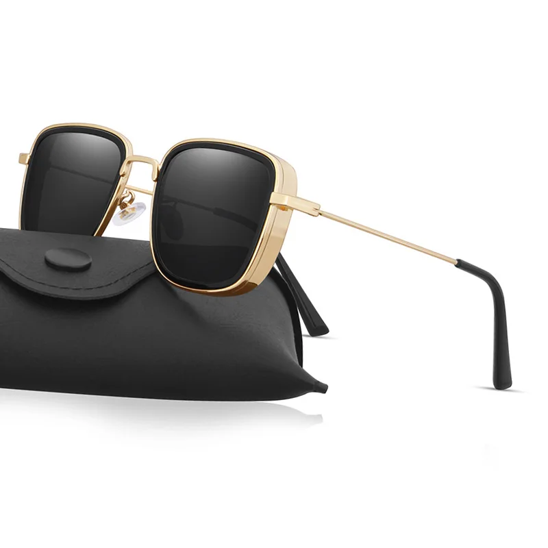 2020 квадратные мужские солнцезащитные очки поляризационные женские для вождения