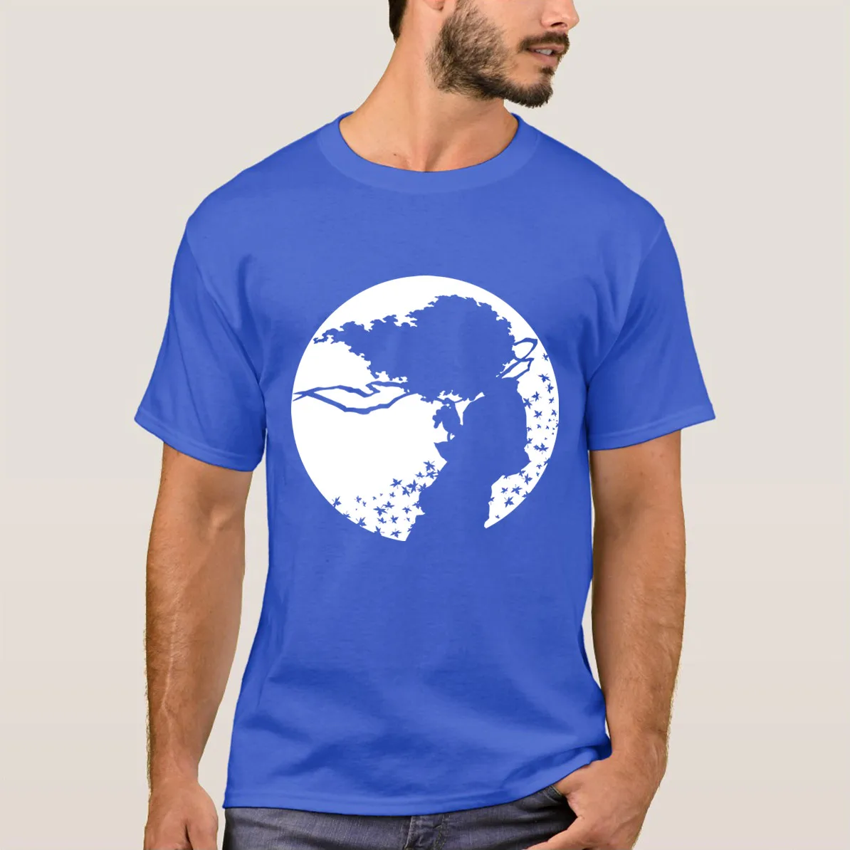 

Newest 2020 Summer Afro Samurai Logo Casual T Shirt Present 100% Cotton Clothes Tees Homme Tops S-4XL