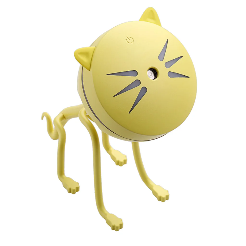 

150ML Portable Cat USB Air Humidifier With Auto Shut-off Night Light
