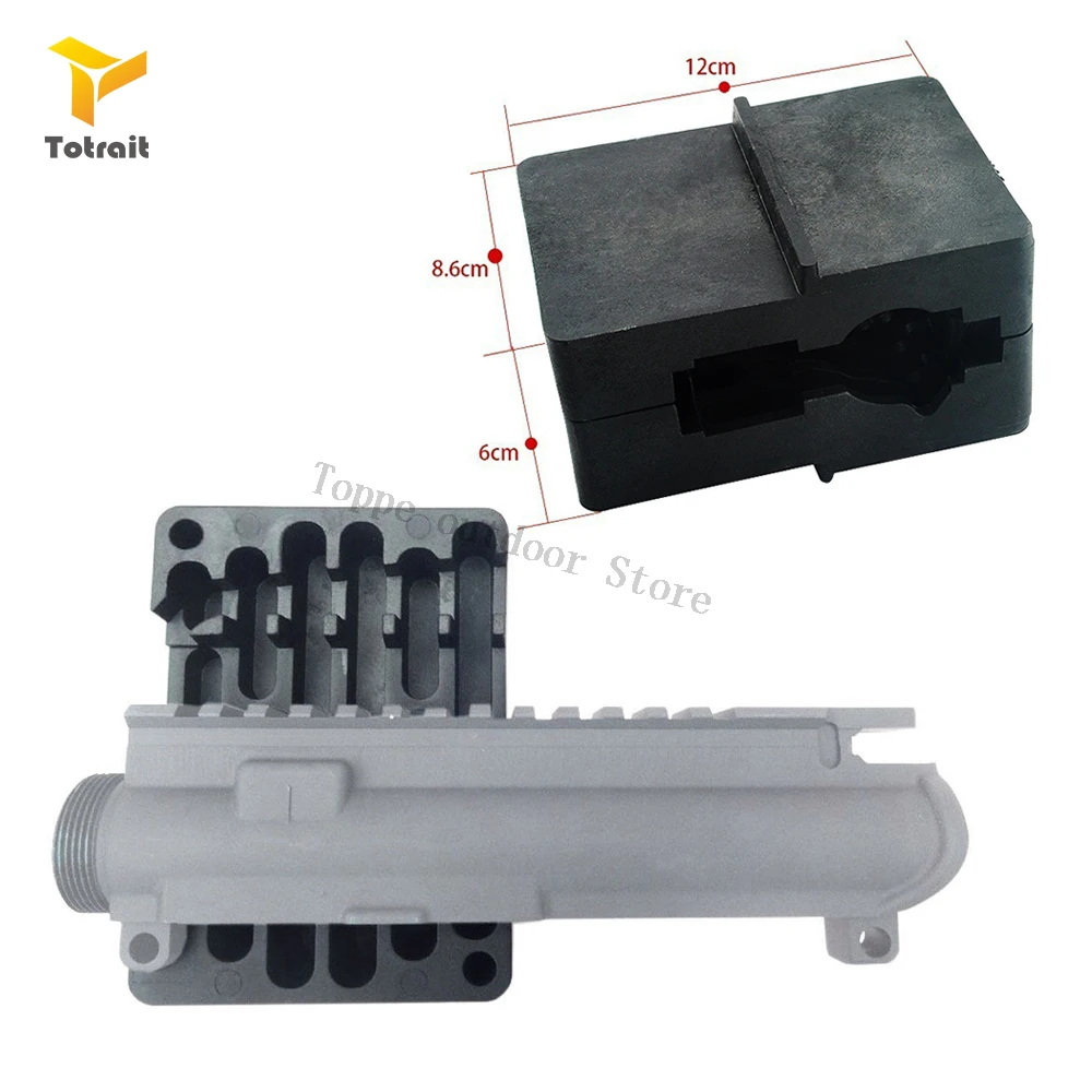 

TOtrait Repair Smithing Tool Box AR15 Rifle Gun Repair Smithing Tool Upper Receiver Vise Block Maintenance for .308 .223 5.56