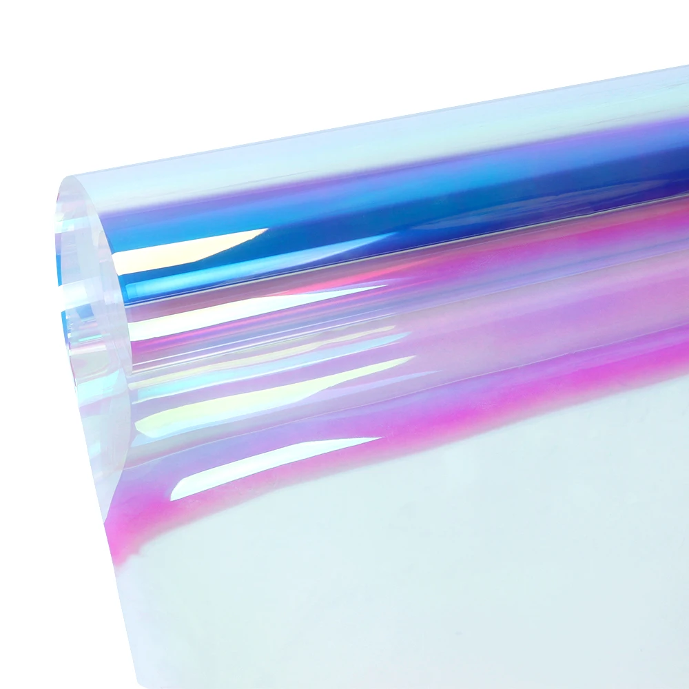 Цветная затеняющая пленка Sunice для окон хамелеон декоративная стеклянная