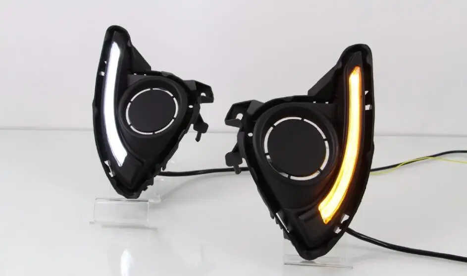 Указатель поворота стиль реле Водонепроницаемый 12V авто светодиодный DRL