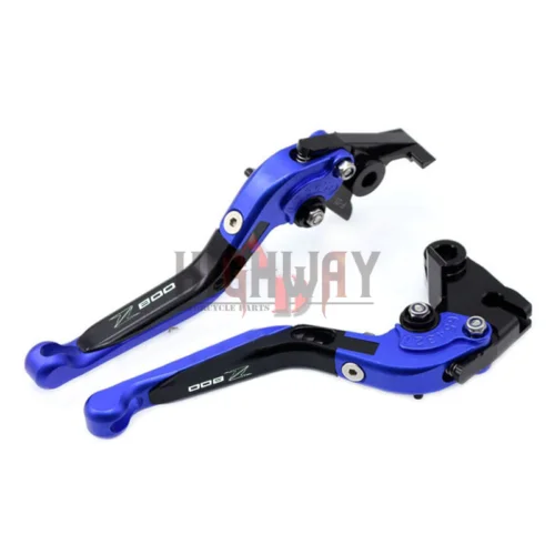 Рычаг тормозной ручки CNC выдвижной складной регулируемый рычаги муфты для Kawasaki