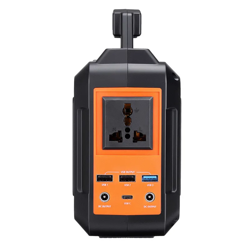 

Xmund XD-PS2 148Wh Portable Powered Station Backup Battery with 110V/220V 100W AC Outlet 2 DC Ports QC3.0 USB LED Flashlights