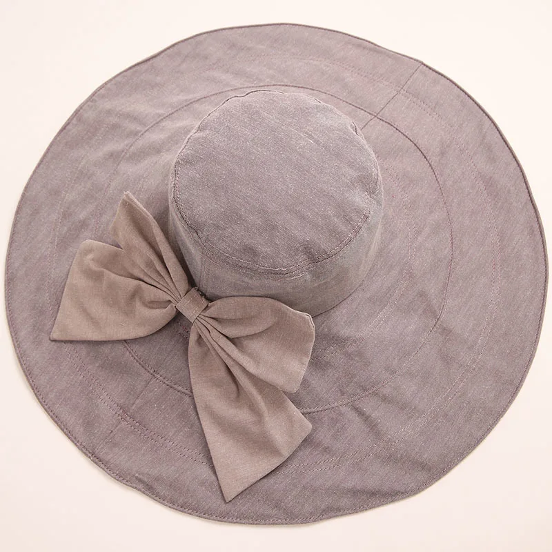 

17cm Wide Brim Bucket Hat Women Beach Hats Oversized Fashion Ladies Summer New 2021 UV Protection Foldable Fisherman Cap Sun hat