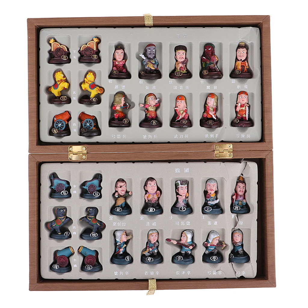 Деревянная китайская шахматная доска для взрослых игрушечные шахматы|Шахматы| |