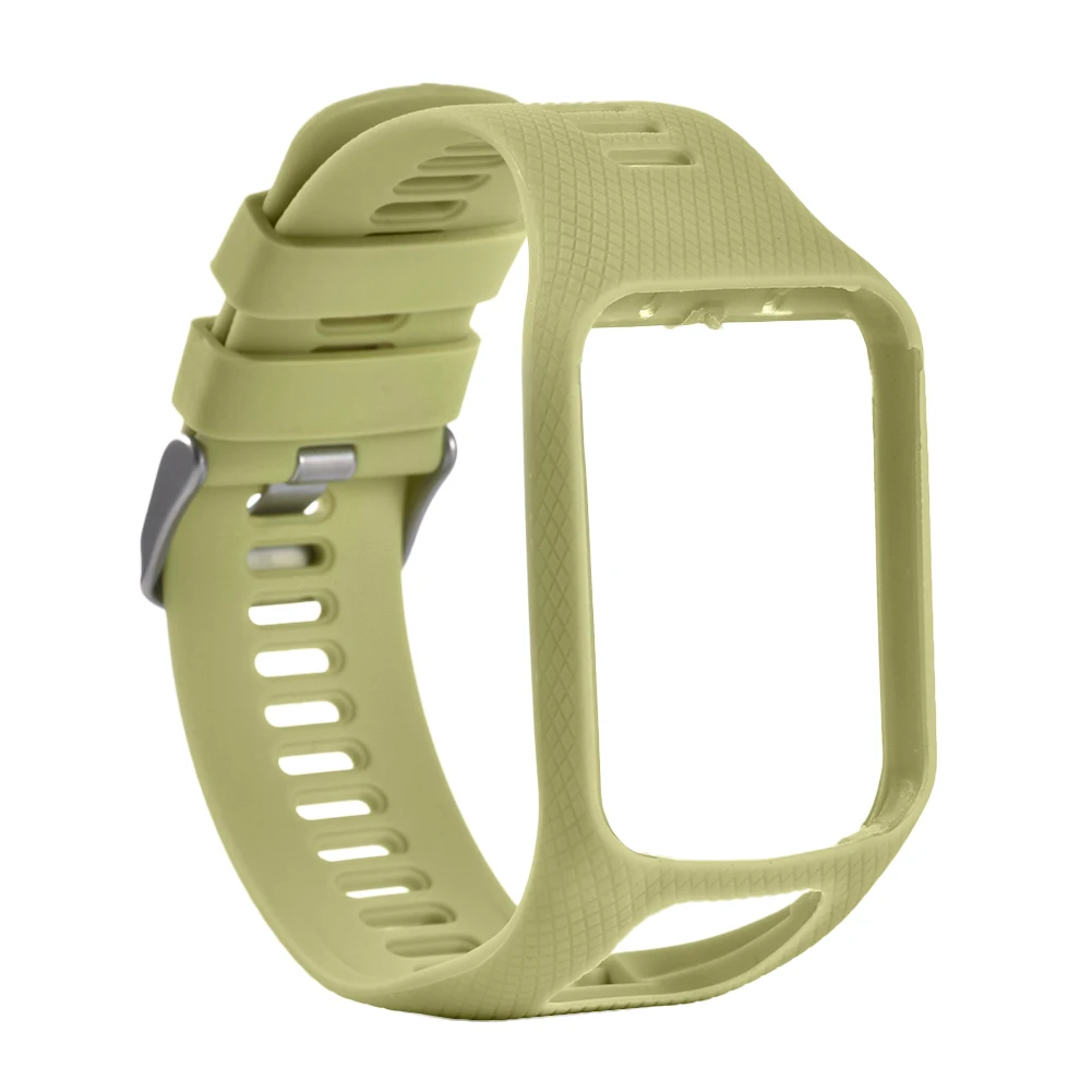 05 Сменный силиконовый ремешок для Tom Runner 2/3 Spark/3 Спортивные часы c GPS TPE Жесткий ПК держатель водонепроницаемые часы аксессуары - Цвет: 05