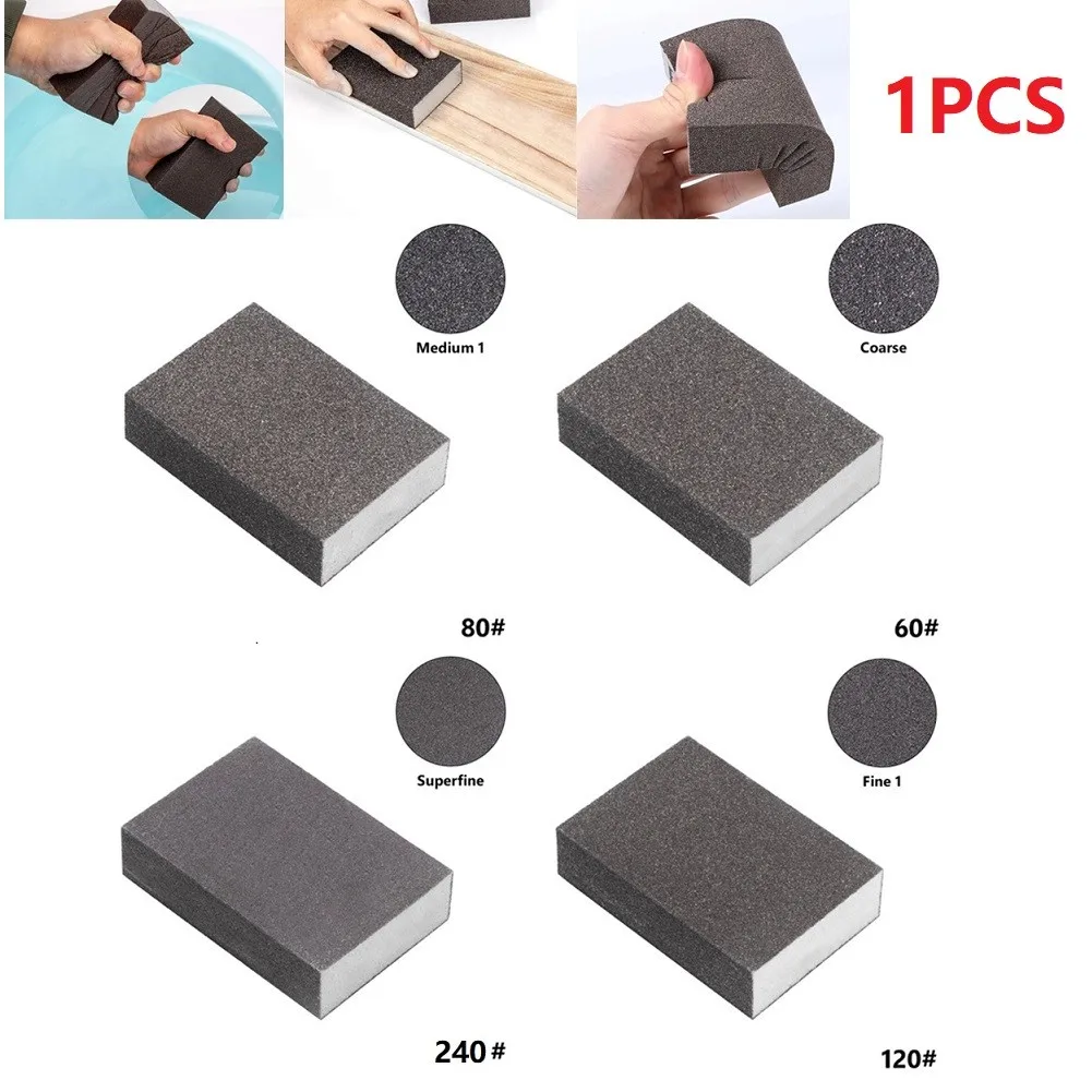 Grit 60/80/120/210 Wall Grinding Sponge Sand Block Sandpaper Polished Brick Flexible Wet &amp Dry Abrasive Sanding | Инструменты