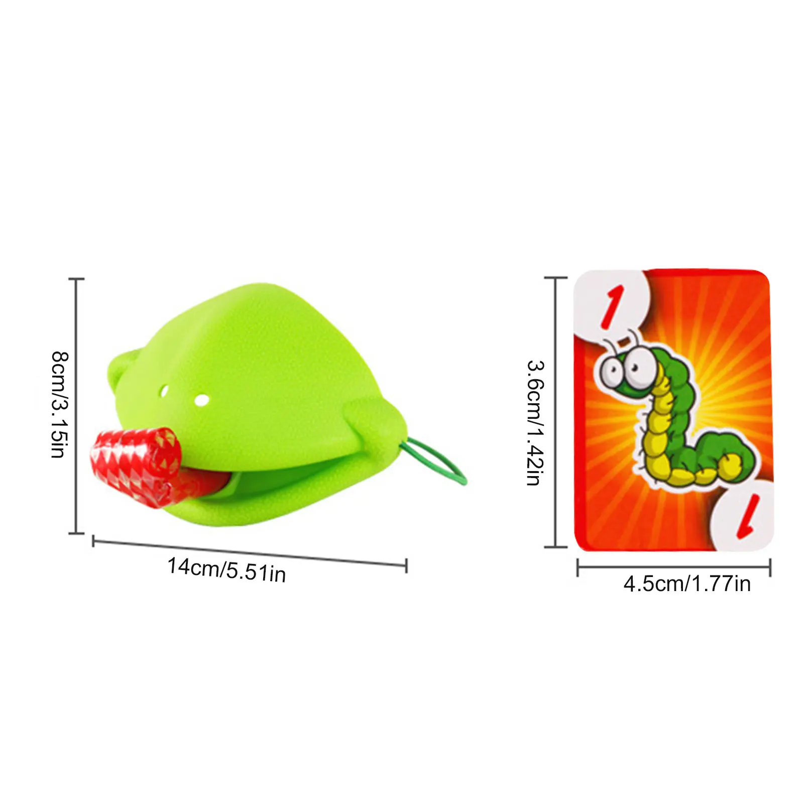 

Simulation Frog Card Toy Greedy Chameleon Sticking Tongue Out Desktop Toy Rubber Face Protector Funny Party Club Game For Adults