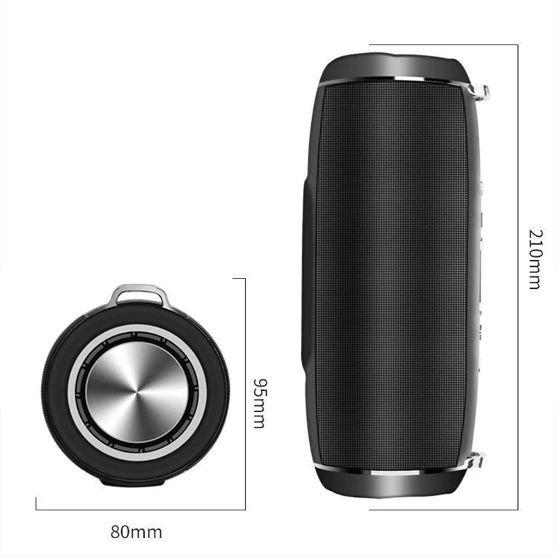 Портативная Bluetooth-Колонка Casaland C-LN25 уличная Беспроводная Hi-Fi басовая колонка с