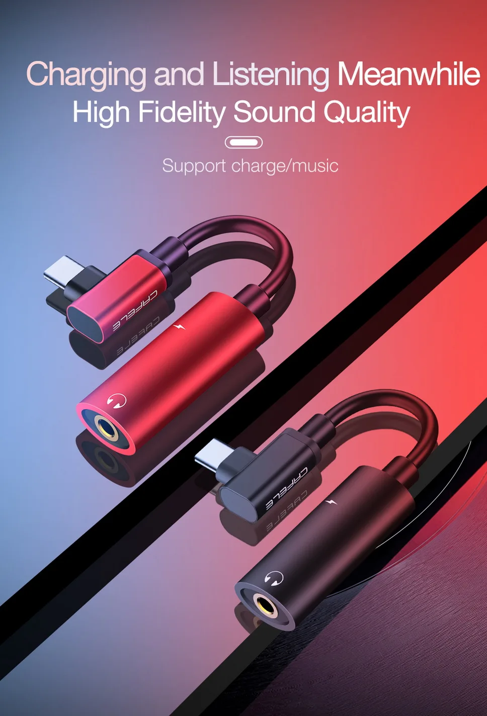 USB C до 3,5 мм аудио адаптер для наушников от 1 до 2 типа C гарнитуры Синхронизация зарядки телефона Spliter