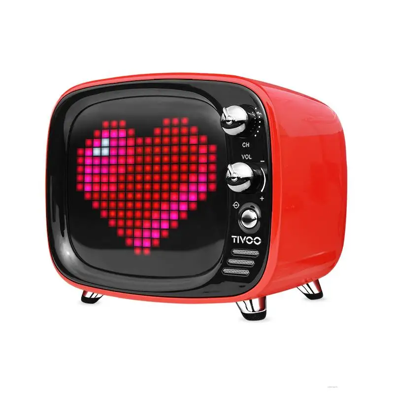 2022 New Portable Bluetooth Speaker Pixel Art Creation LED Light Sign Decorations Unique Gift For Girl ​Boy | Электроника