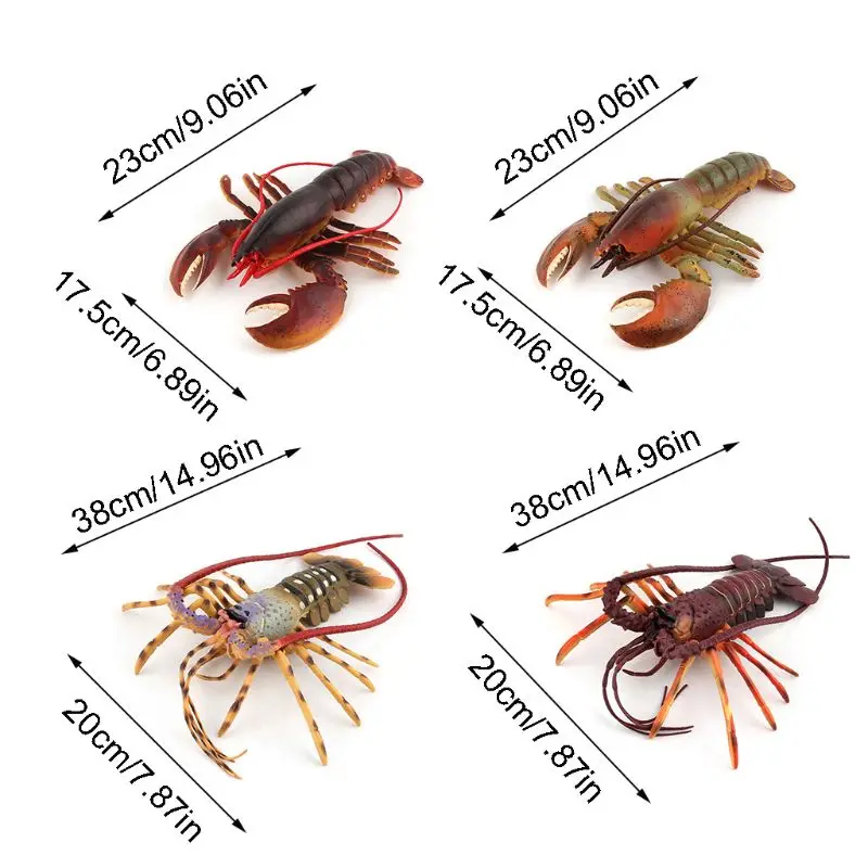 

Large Size Simulation Lobster Model Toy Wild Life Animals Figures Home Decoration Children Kids Toy