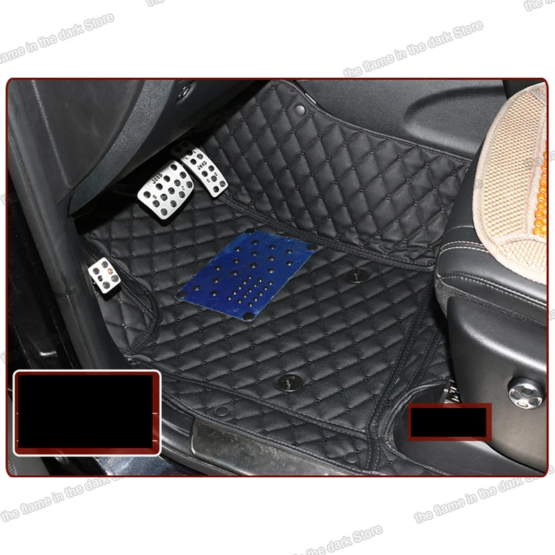 Кожаные автомобильные напольные коврики Lsrtw2017 для Jeep Grand Cherokee Wj 1999 2000 2001 2002 2003 2004