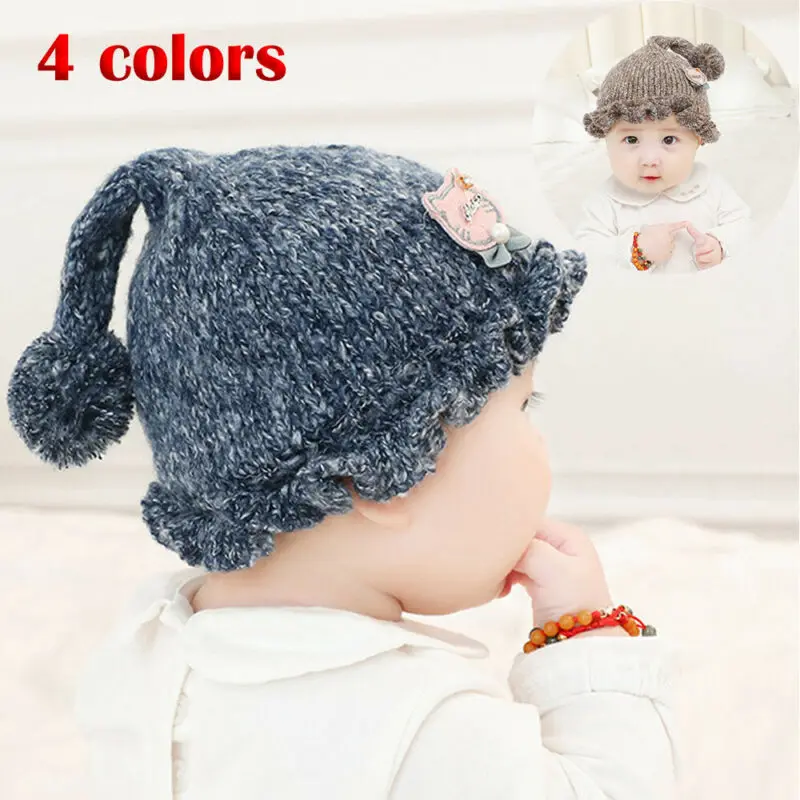 Шапочка для новорожденных мальчиков и девочек детская зимняя Осенняя Удобная