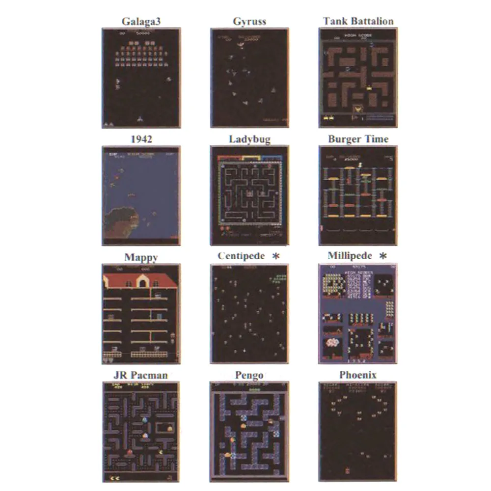 60 в 1 Классическая игра доска (цифровое управление) вертикальная для игры Jamma