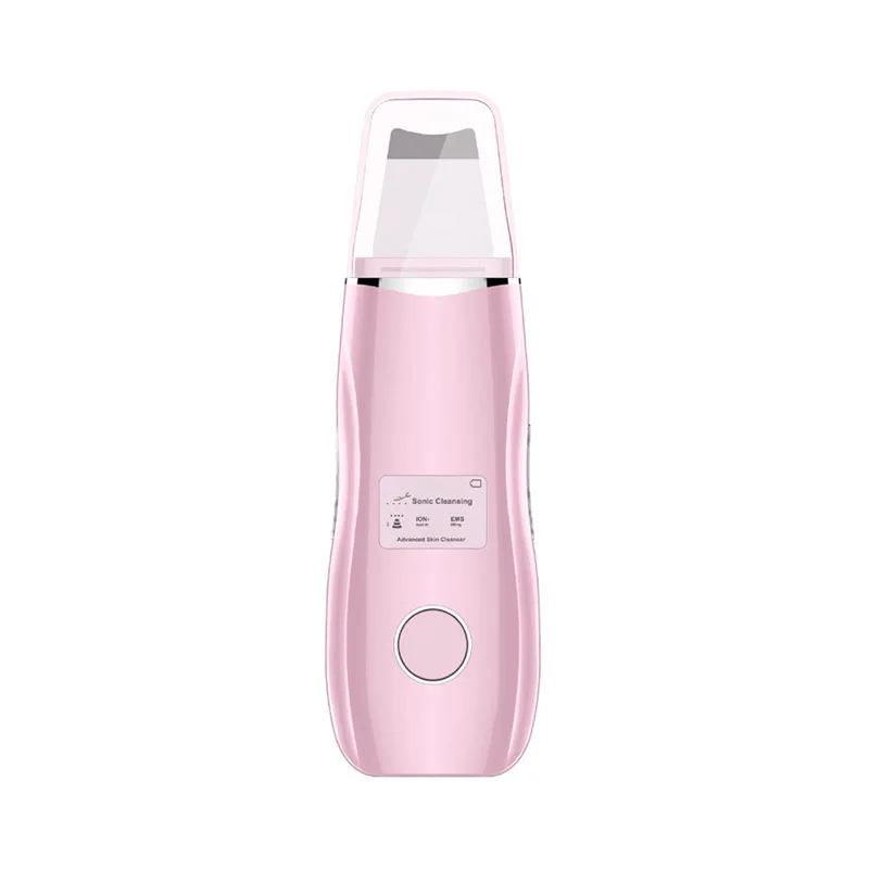 

Ultrasonic Skin Scrubber Deep Pore Cleaning Ultrasound Face Cleaner Blackhead Remover Skin Rejuvenation Facial Firming Beauty