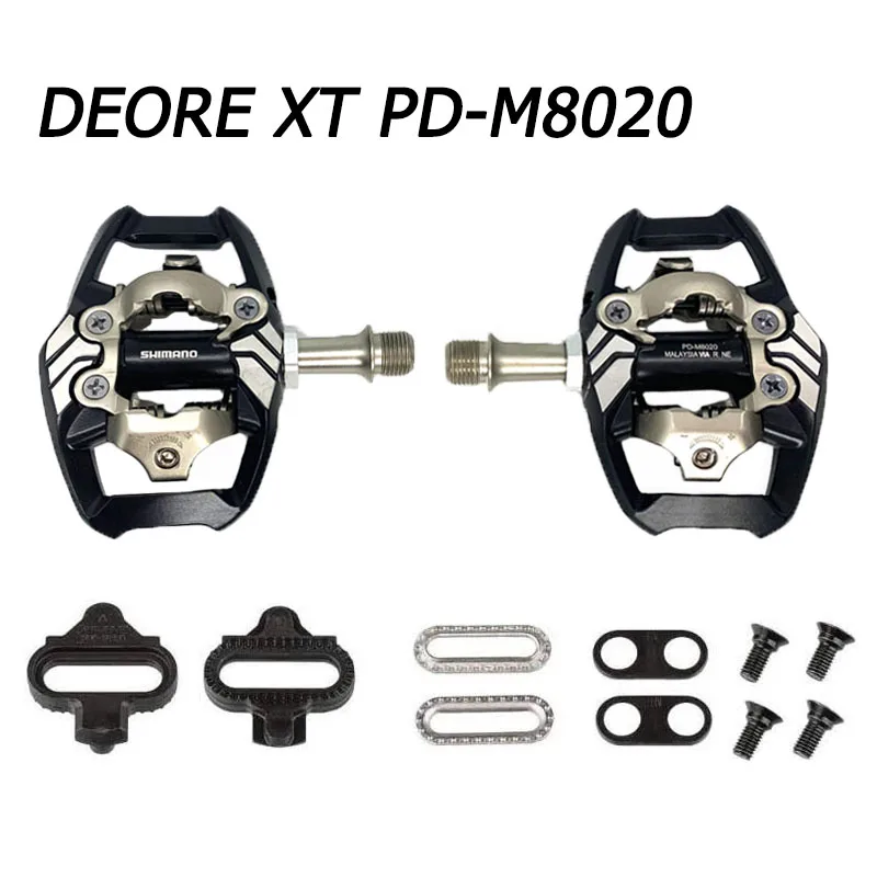 

DEORE New XT PD-M8020 Self-Locking SPD Pedals MTB Components Using For Bicycle Racing Mountain Bike Parts