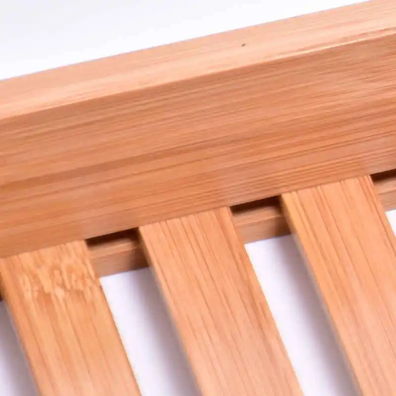 Бамбуковая полка для ванной поднос душа книг подставка комнаты полки хранения