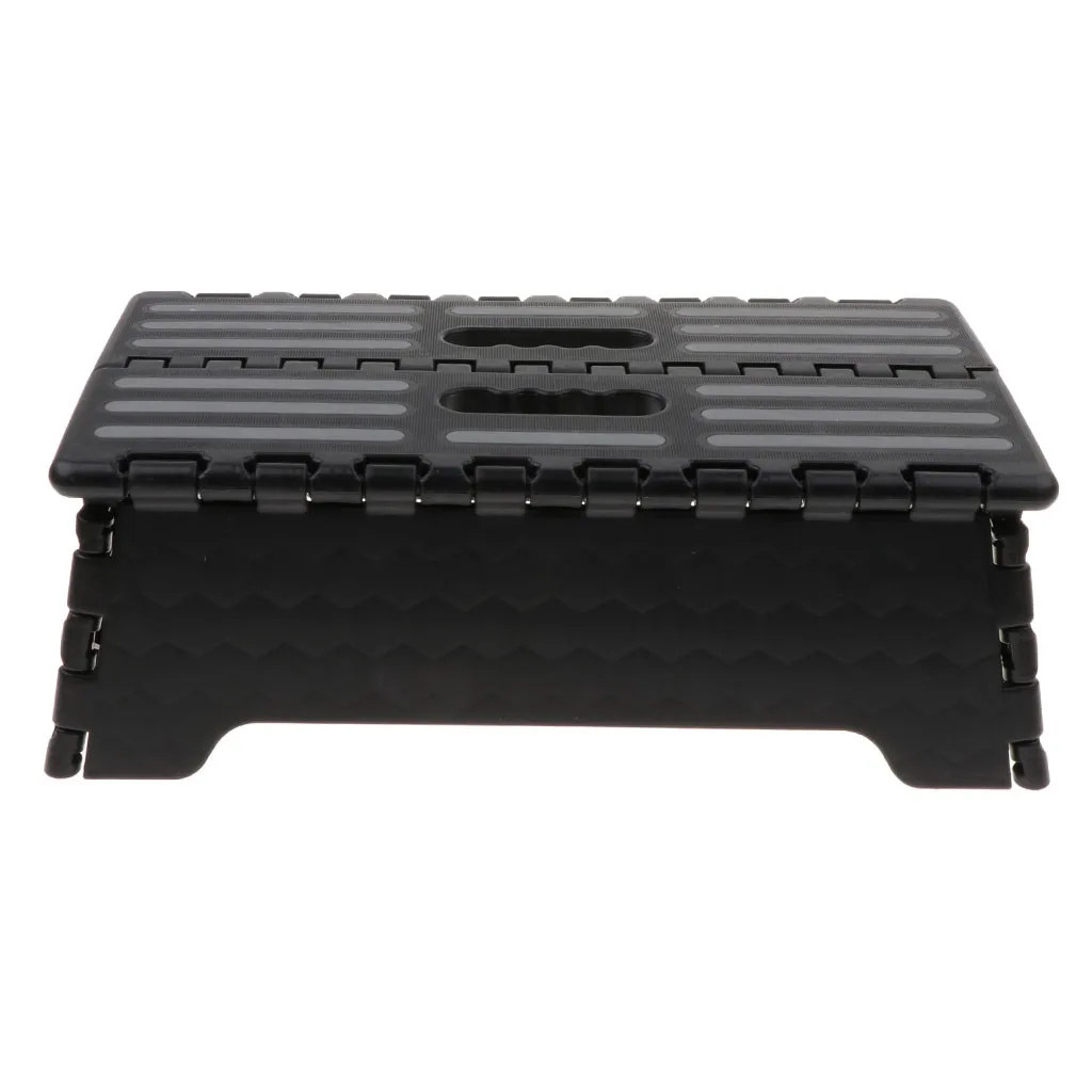 

Portable Folding Step Stool for Elderly Adults Kids Children - Easily Reach Items - Light Weight & Heavy Duty & Anti Slip
