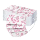 1050 шт., одноразовые детские маски-бабочки для лица