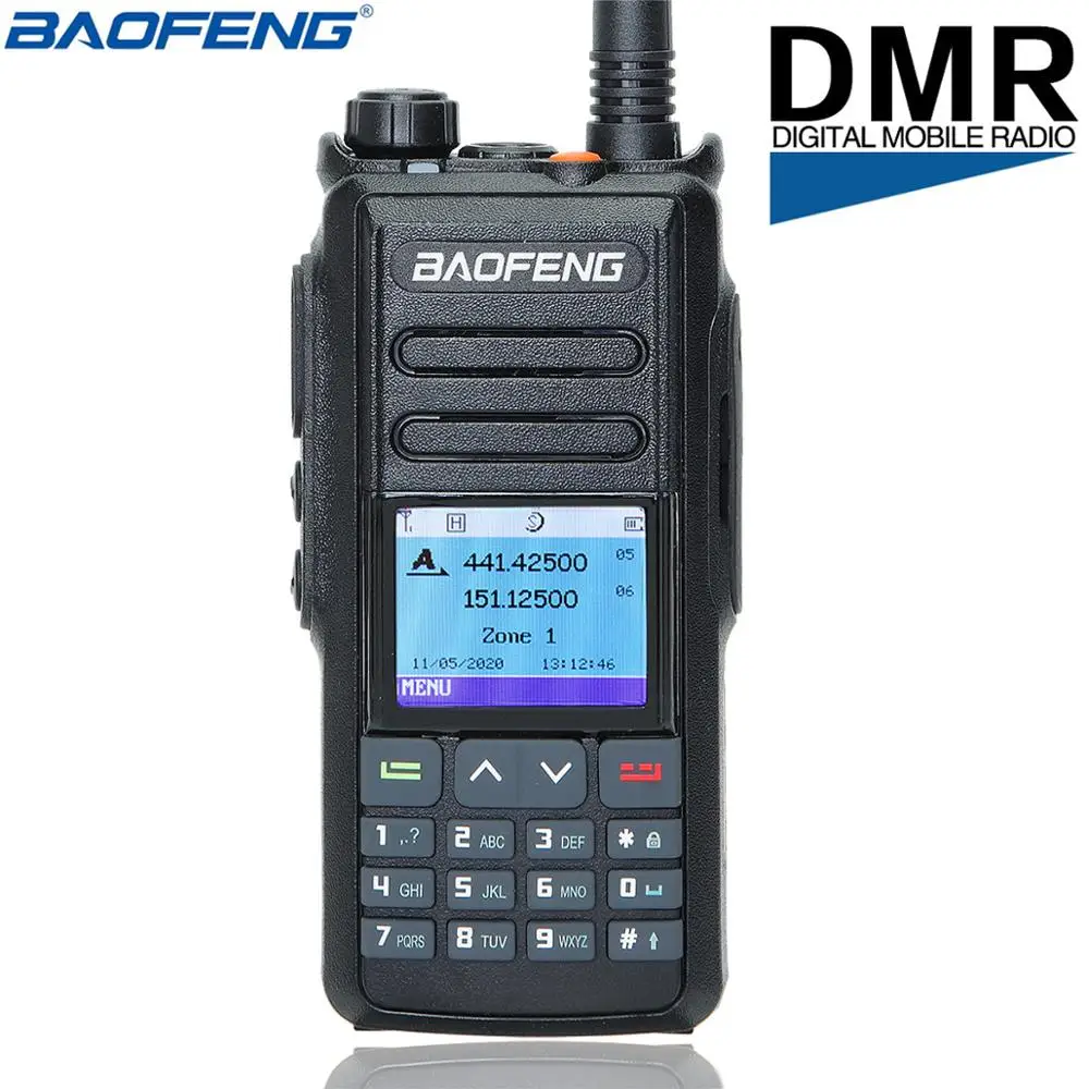 Baofeng DM-X GPS уровня 1 и 2 Tier II с двумя часовыми поясами Slotl/аналоговый обновления DMR