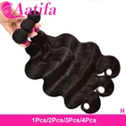 Тела волосы пряди человеческих волос девственницы 12345 пряди волос перуанское мелирование волос пряди 100% человеческие волосы пряди Aatifa