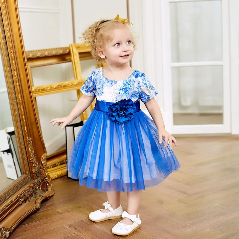 Летнее платье для девочек коллекция 2019 года летние платья Детские детское |