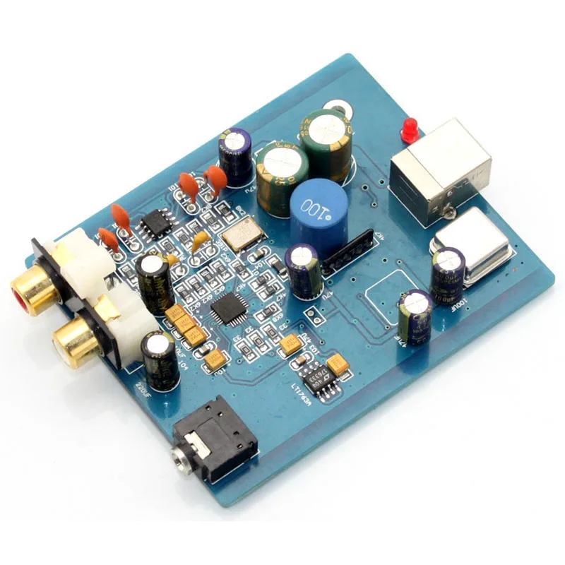 HIFI ES9018K2M SA9023 USB DAC декодер плата внешняя звуковая карта поддержка 24 бит 92 к для