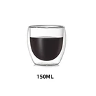 Термостойкий двухслойный стакан в форме яйца для напитков, молочков, кофе DFK889