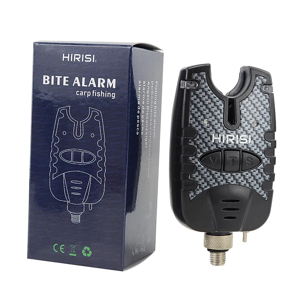 Carp Fishing Accessories Bite Alarm Indicator Fishing Bell with Swinger Night Light Volume Tone Sensitivity B1140