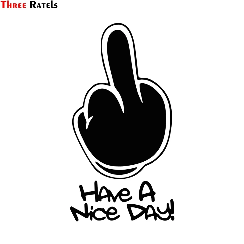 Виниловая наклейка Three Ratels FD31 для мотоцикла ноутбука | Автомобили и мотоциклы