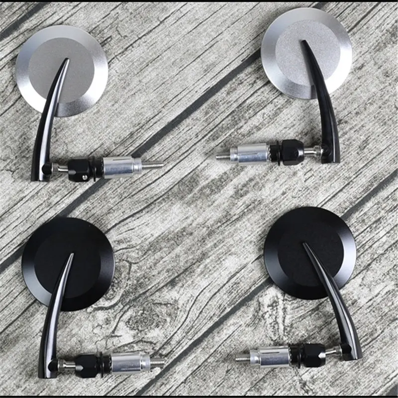 

top quality part rearview moto side mirror for kawasaki honda suzuki benelli vespa yamaha Harley handlebar end mirror motorcycle