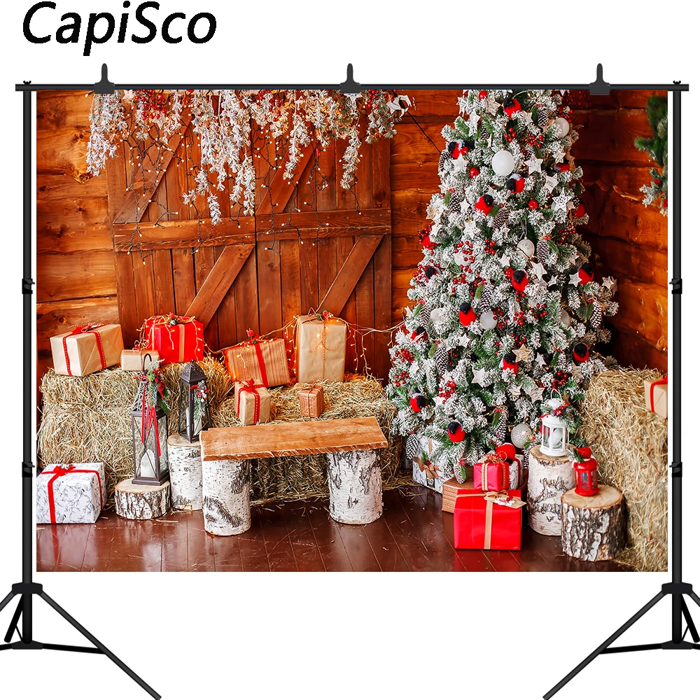 Capisco фотография рождественской елки фон для студийной фотосъемки детей |