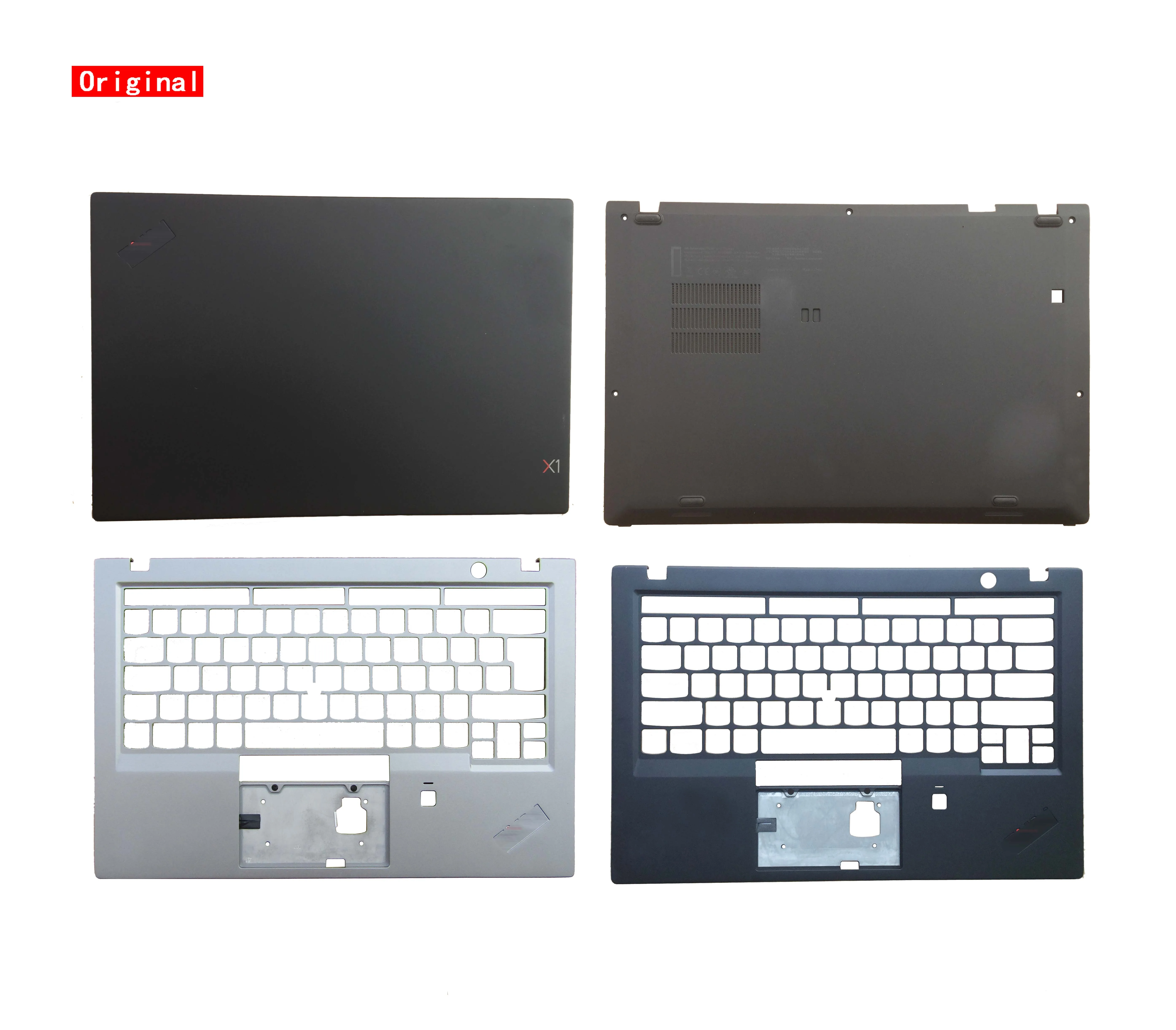 

Used For Lenovo ThinkPad X1 Carbon 6th 20KH 20KG 2018 01YR430 FHD LCD Back Rear Top Case Palmrest bottom shell 01YR421