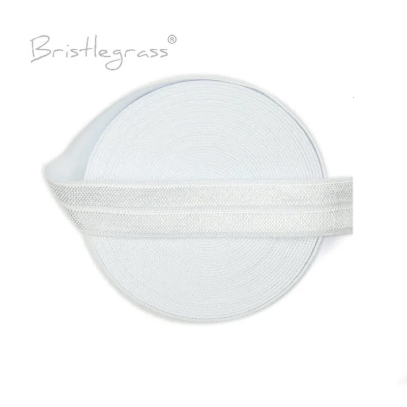 BRISTLEGRASS 5 двор 5/8 &quot15 мм белый твердые враг на голову эластичная повязка для головы