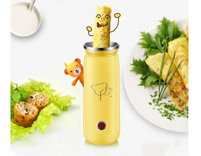 Автоматический яичный омлет чашка Электрический ролик машина для